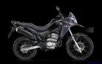 Moto Honda XRE 300 ABS Azul e Preta 0