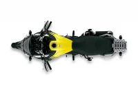 Imagem V-Strom 650 ADV vista de cima em fundo branco 17
