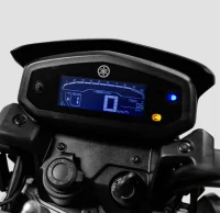 Painel digital da Moto Yamaha CROSSER S ABS indicando 0Km/h 1