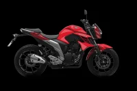 FAZER FZ25 ABS cor Preto Fosco 16