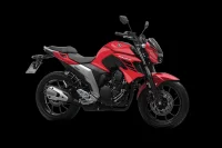 FAZER FZ25 ABS cor Preto Fosco 17