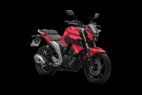 FAZER FZ25 ABS cor Preto Fosco 18