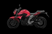 FAZER FZ25 ABS cor Preto Fosco 24