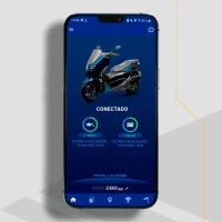 Aplicativo Yamaha Motorcycle Connect na Scooter NMAX SE 1