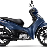 Honda Biz 125 2025 azul: scooter urbana, econômica, painel digital, 9,53 cv, 1,03 kgfm