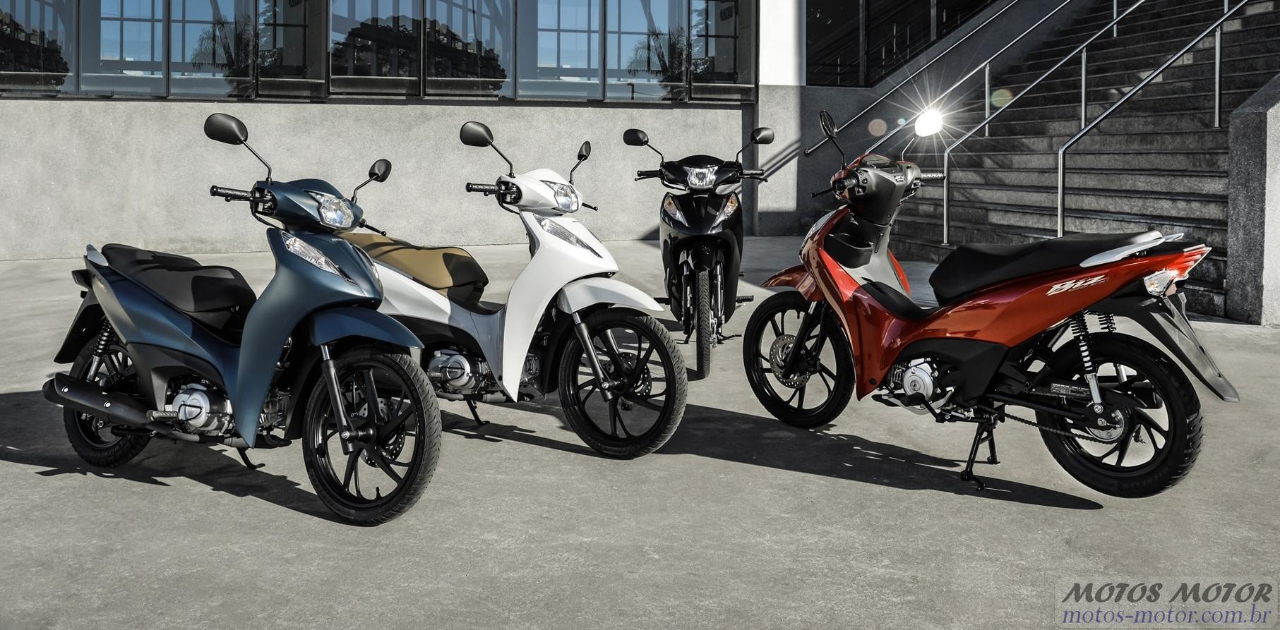 Honda Biz 125 2025: Freios CBS com controle no guidão