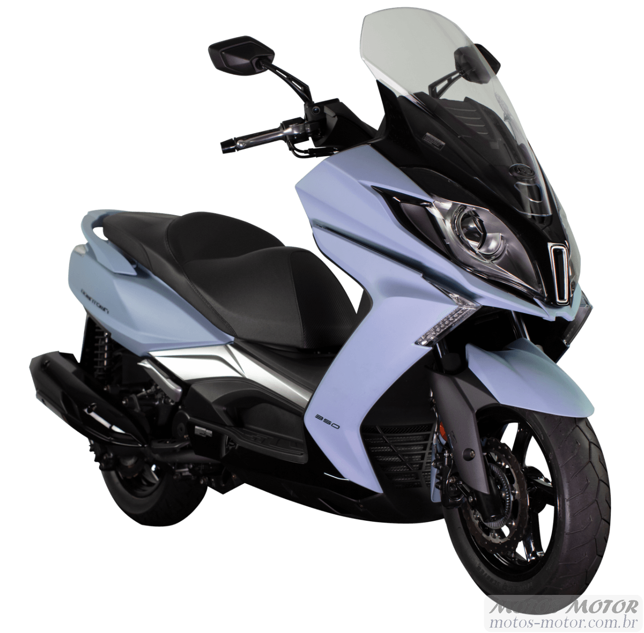 Kymco Downtown 350i 2025: TCS e ABS