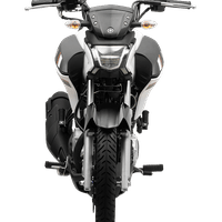 Yamaha Factor 150 2025: visual frontal, street, 12cv, 1,3kgf.m, painel Blackout, LED, UBS