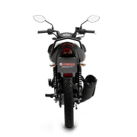 Yamaha Factor 150 2025: Visual traseiro, detalhes, lanterna, escapamento, suspensão