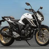 Yamaha Fazer FZ25 2025: Branca, rodas douradas, naked, 21,3 cv, Y-Connect, painel LCD