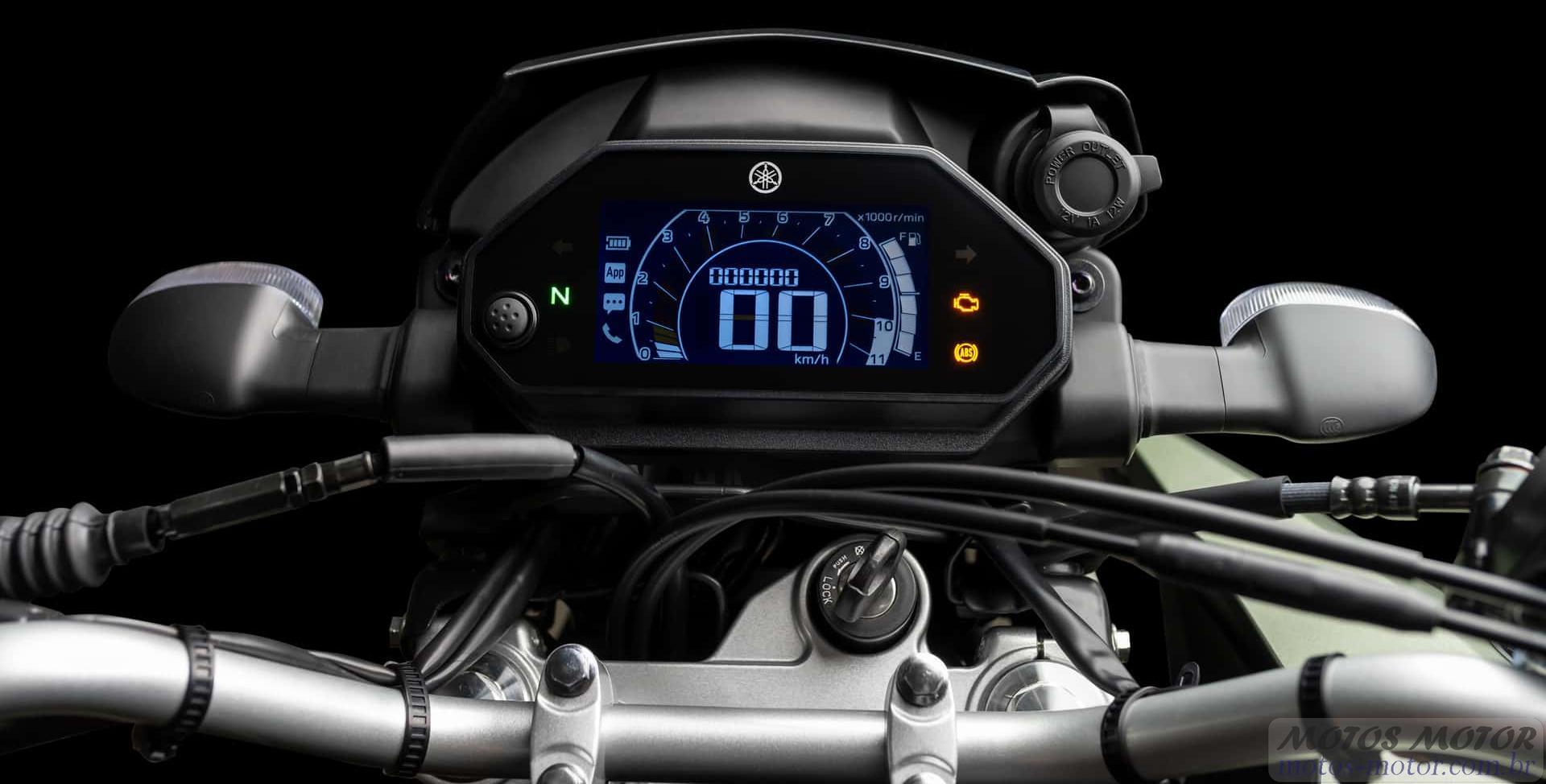 Yamaha Lander 250 2025: Motor Trail Versátil com Conectividade e Novo Painel