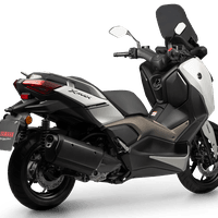 Yamaha XMAX 250 2025: Maxiscooter cinza, 250cc, painel TFT, estilo moderno, tecnologia embarcada