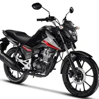 honda cg 160 titan 2025 preta lado direito Honda CG 160 Titan 2025: street moderna, 14,7cv, ABS, LED, painel digital, 796mm altura assento