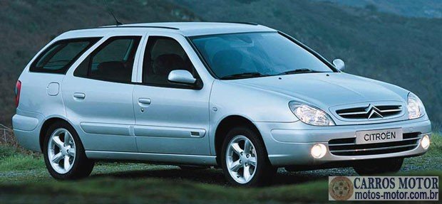 Imagem de divulgação Tabela CITROëN Xsara Break GLX/ Paris 2.0 16V 2000 valor