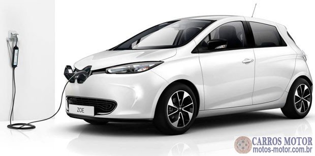 Imagem de divulgação Preço Renault ZOE Life 92CV Elétrico 2019 tabela fipe