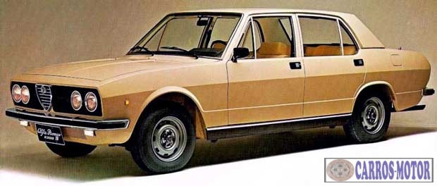 Foto de divulgação Tabela Fipe Alfa Romeo 2300 TI/TI–4 1985 preço Imagem de divulgação Tabela Fipe Alfa Romeo 2300 TI/TI–4 1985 preço