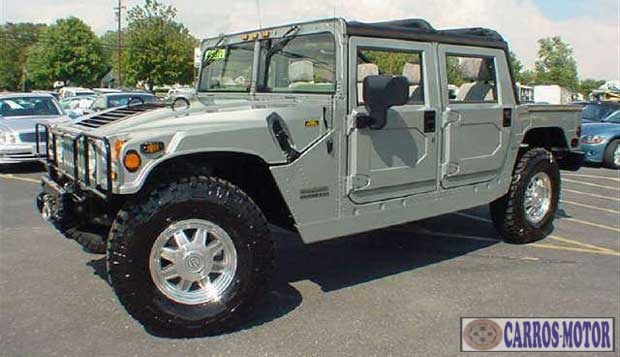 Foto de divulgação Tabela Fipe Hummer Open-TOP 6.5 4×4 Diesel Turbo 1999 Imagem de divulgação Tabela Fipe Hummer Open-TOP 6.5 4×4 Diesel Turbo 1999