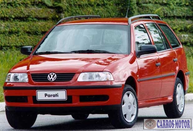 Imagem de divulgação Tabela Fipe Parati Utility 1.8 8v/1.0 Turbo 16v 2002