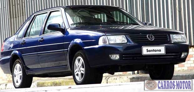 Imagem de divulgação Tabela Fipe Santana Exclusiv 2.0 MI/Executivo 2.0I 1996