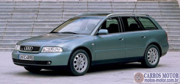 Foto de divulgação Tabela Fipe Audi A4 2.4 30v Avant Mecânico 2000 atual Imagem de divulgação Tabela Fipe Audi A4 2.4 30v Avant Mecânico 2000 atual