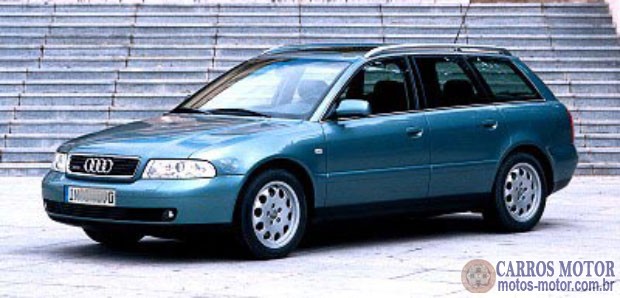 Foto de divulgação Tabela Fipe Audi A4 2.4 Avant V6 30v Quattro Mecânico 2001 Imagem de divulgação Tabela Fipe Audi A4 2.4 Avant V6 30v Quattro Mecânico 2001