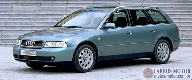 Foto de divulgação Tabela Fipe Audi A4 2.8 Avant V6 30v Mecânico 1997 atual Imagem de divulgação Tabela Fipe Audi A4 2.8 Avant V6 30v Mecânico 1997 atual