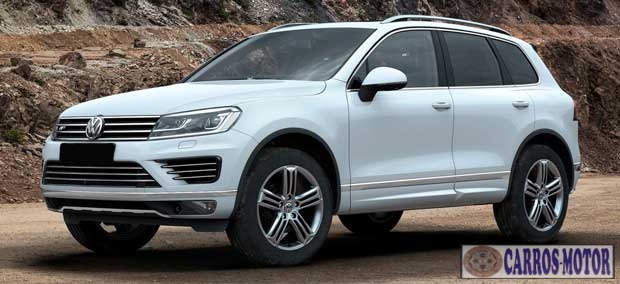 Foto de divulgação Tabela Fipe Touareg R-Line 4.2 V8 360cv Tiptronic 5p 2015 Imagem de divulgação Tabela Fipe Touareg R-Line 4.2 V8 360cv Tiptronic 5p 2015