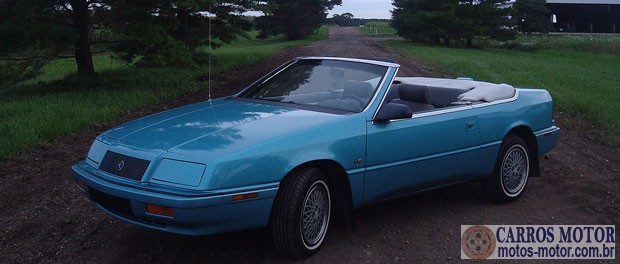 Imagem de divulgação Tabela Fipe Chrysler LE Baron 3.0 V6conversível 1993 atual