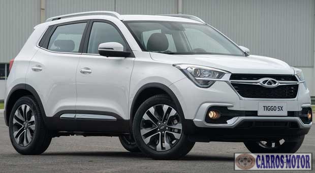 Foto de divulgação Tabela Fipe Tiggo 5X T 1.5 16v Turbo Flex Automático 2021 Imagem de divulgação Tabela Fipe Tiggo 5X T 1.5 16v Turbo Flex Automático 2021