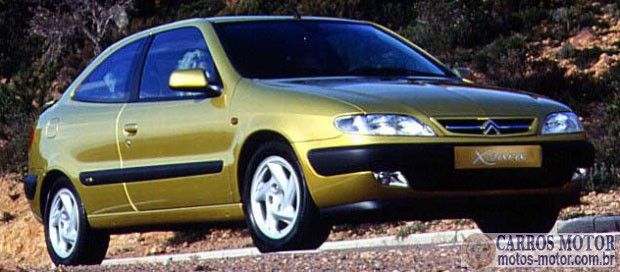 Imagem de divulgação Tabela Fipe Citroën Xsara GLX 1.8 16v CUPÊ Mecânico 1998