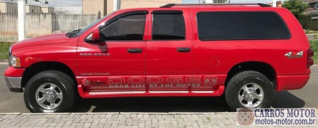 Foto de divulgação RAM 2500 Tropivan 5.9 SLT Turbo Diesel Intercooler 4×4 Diesel 2006 Imagem de divulgação RAM 2500 Tropivan 5.9 SLT Turbo Diesel Intercooler 4×4 Diesel 2006