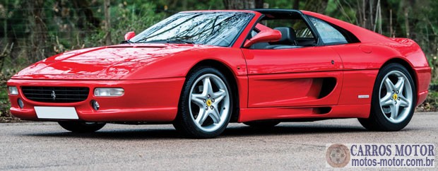 Imagem de divulgação Tabela Fipe Ferrari 355 GTS F1 1999 atual