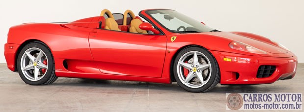 Imagem de divulgação Tabela Fipe Ferrari 360 Spider 400cv 2001 preço
