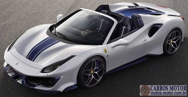 Foto de divulgação Tabela Fipe Ferrari 488 Pista Spider 3.9 V8 720cv 2020 Imagem de divulgação Tabela Fipe Ferrari 488 Pista Spider 3.9 V8 720cv 2020
