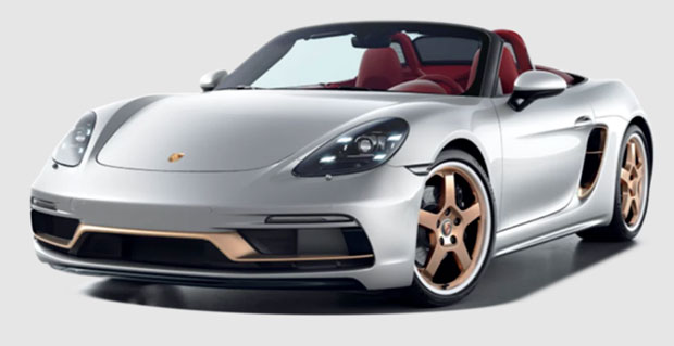 Foto de divulgação Tabela Fipe Porsche 718 Boxster 25 Anos 4.0 400cv 0 km Imagem de divulgação Tabela Fipe Porsche 718 Boxster 25 Anos 4.0 400cv 0 km