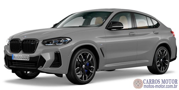 Foto de divulgação Tabela Fipe BMW X4 M40I 3.0 Turbo 388cv Automático 2021 Imagem de divulgação Tabela Fipe BMW X4 M40I 3.0 Turbo 388cv Automático 2021