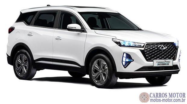 Foto de divulgação Tabela Fipe Caoa Chery Tiggo 7 PRO 1.5 Turbo Híbrido 0 km Imagem de divulgação Tabela Fipe Caoa Chery Tiggo 7 PRO 1.5 Turbo Híbrido 0 km