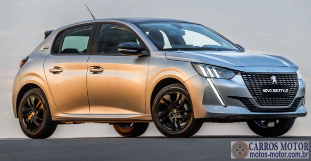 Foto de divulgação Tabela Fipe Peugeot 208 Style 1.0 Flex 6v 5p Mecânico 2024 Imagem de divulgação Tabela Fipe Peugeot 208 Style 1.0 Flex 6v 5p Mecânico 2024