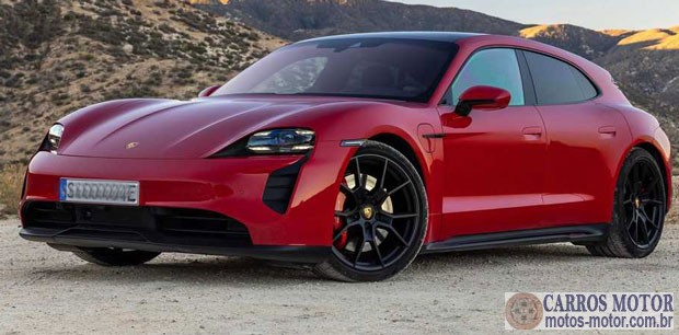 Foto de divulgação Tabela Fipe Porsche Taycan GTS Elétrico 2026 preço Imagem de divulgação Tabela Fipe Porsche Taycan GTS Elétrico 2026 preço