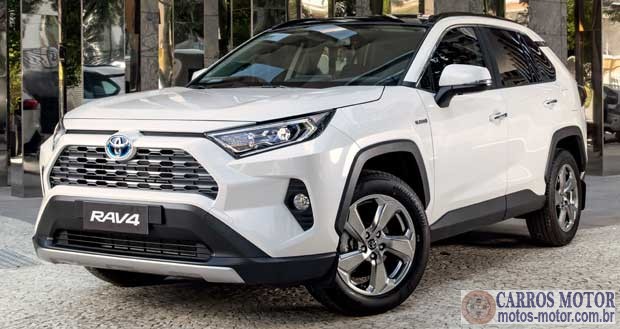 Foto de divulgação Tabela Fipe Toyota RAV4 2.5 S 4×4 Automático Híbrido 2020 Imagem de divulgação Tabela Fipe Toyota RAV4 2.5 S 4×4 Automático Híbrido 2020