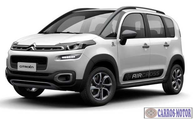 Foto de divulgação Fipe Aircross Salomon Exclusive 1.6 Flex Mecânico 0 km Imagem de divulgação Fipe Aircross Salomon Exclusive 1.6 Flex Mecânico 0 km