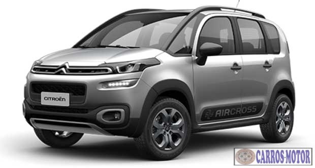 Foto de divulgação Tabela Fipe Aircross Start 1.6 Flex 16v 5p Mecânico 2018 Imagem de divulgação Tabela Fipe Aircross Start 1.6 Flex 16v 5p Mecânico 2018