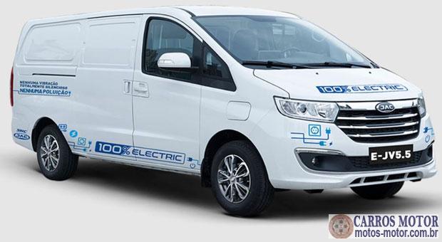 Foto de divulgação Tabela Fipe JAC E-Jv5.5 Automático Elétrico 0 km preço Imagem de divulgação Tabela Fipe JAC E-Jv5.5 Automático Elétrico 0 km preço