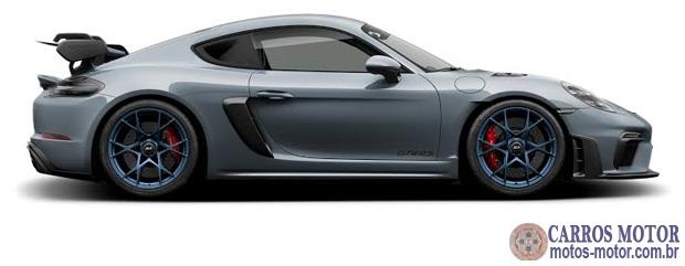 Imagem de divulgação Tabela Fipe Porsche 718 Cayman GT4 RS 4.0 500cv 2023 preço