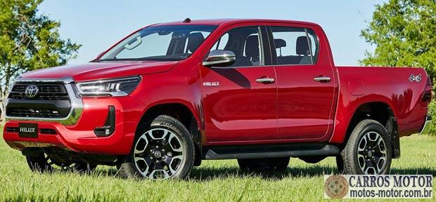 Imagem de divulgação Tabela Fipe Toyota Hilux Cabine Dupla SRX Limited 4×4 2.8 Turbo Diesel Automático 2022