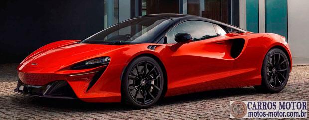 Foto de divulgação Tabela Fipe Mclaren Artura Coupe 3.0 V6 2p Híbrido 2026 Imagem de divulgação Tabela Fipe Mclaren Artura Coupe 3.0 V6 2p Híbrido 2026