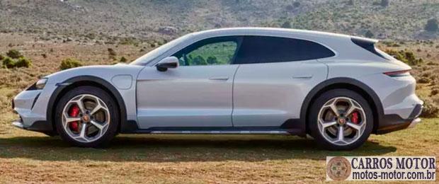 Foto de divulgação Tabela Fipe Porsche Taycan 4S Cross Turismo Elétrico 2024 Imagem de divulgação Tabela Fipe Porsche Taycan 4S Cross Turismo Elétrico 2024