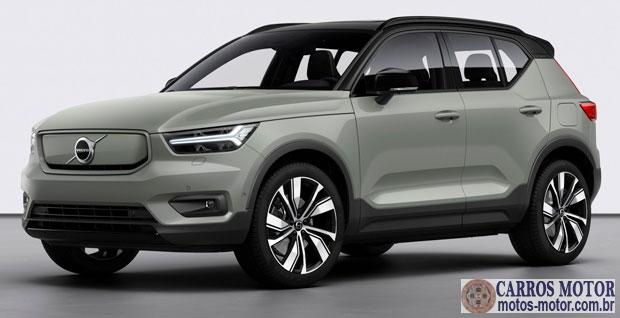 Foto de divulgação Tabela Fipe Volvo XC 40 Recharge Plus Elétrico 2023 preço Imagem de divulgação Tabela Fipe Volvo XC 40 Recharge Plus Elétrico 2023 preço