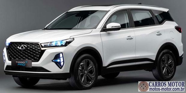 Foto de divulgação Fipe Tiggo 7 PRO MAX Drive 1.5 Turbo Hibrido 2024 Híbrido Imagem de divulgação Fipe Tiggo 7 PRO MAX Drive 1.5 Turbo Hibrido 2024 Híbrido