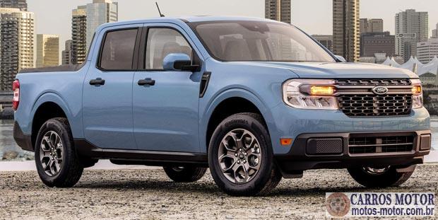 Foto de divulgação Fipe Maverick Lariat Hybrid 2.5 Automático 0 km Híbrido Imagem de divulgação Fipe Maverick Lariat Hybrid 2.5 Automático 0 km Híbrido